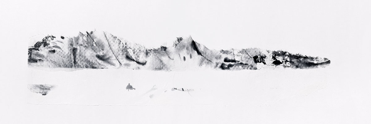 Lien visuel vers la série d'encre sur papier désir-paysage par Sophie Le Chat
